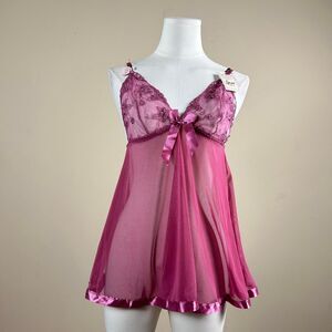 NWT Spree Fairy Sequin Floral Slip